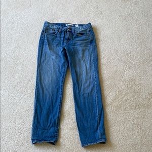 Madewell, boyfriend jean. Size 25